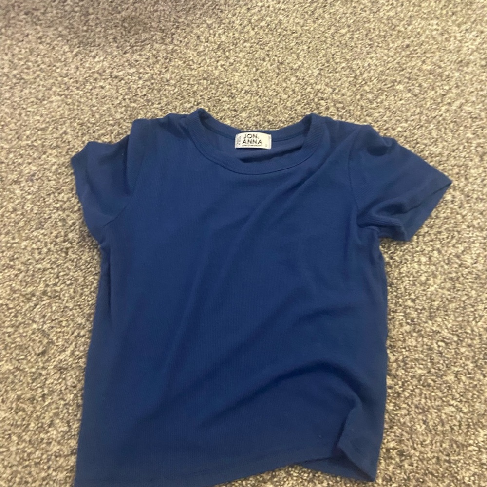 Jon & Anna Classic Blue Kids Tee